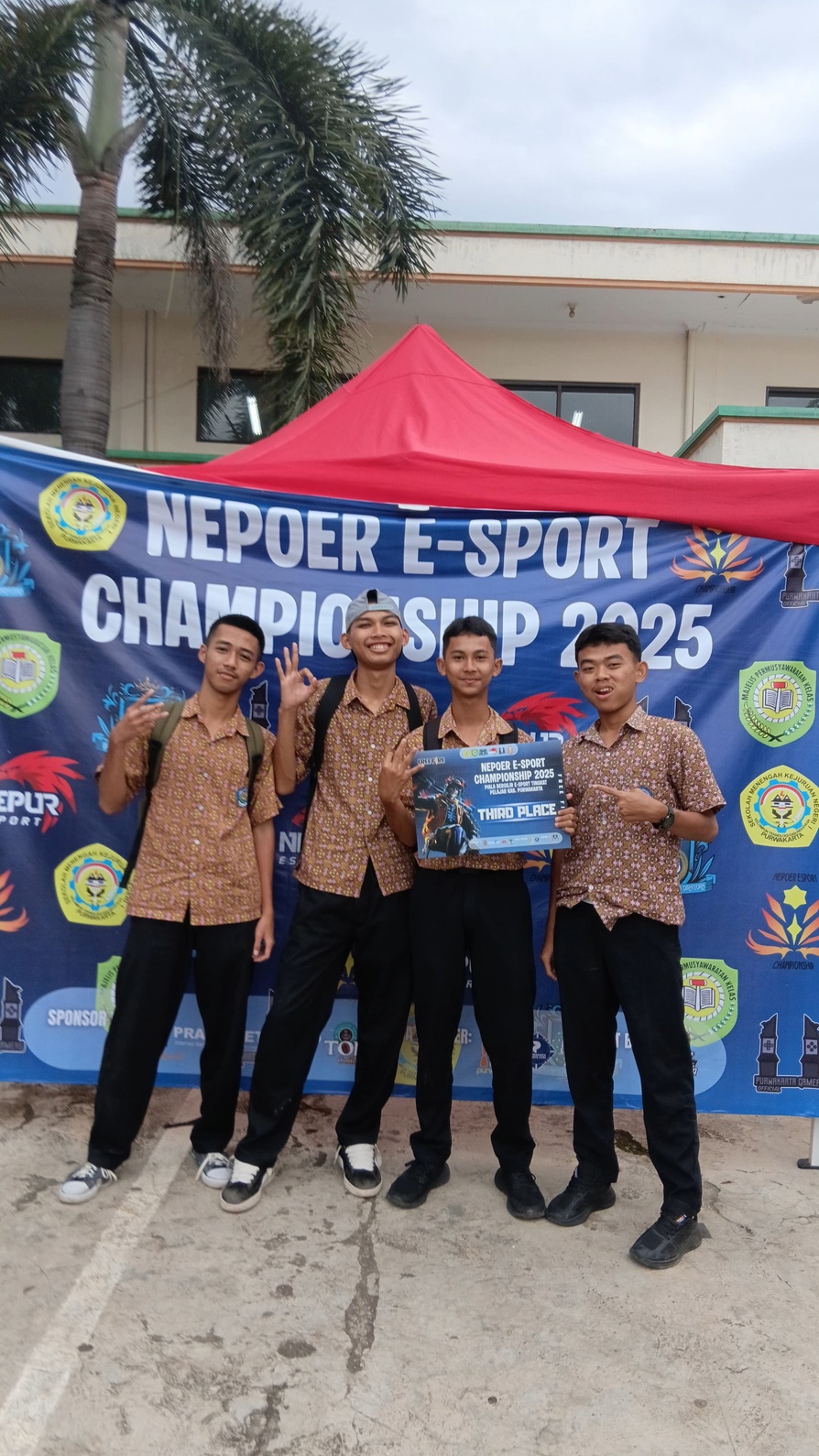 SMKN 1 Sukatani Kembali Ukir Prestasi di Bidang Esport, Raih Juara 3 Nepoer Esport Championship 2025